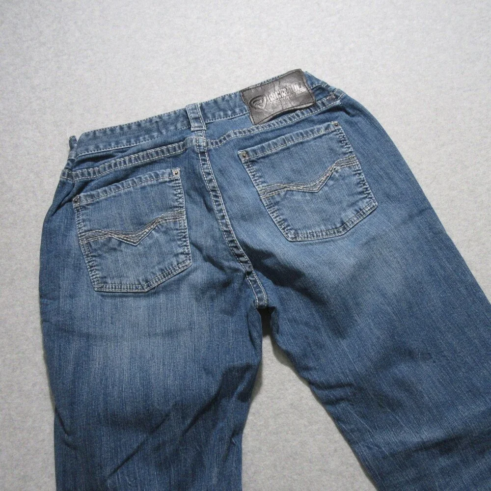 Rock & Roll Denim Mens‎ Jeans 28 x 29 Revolver Straight Leg Slim Stretch